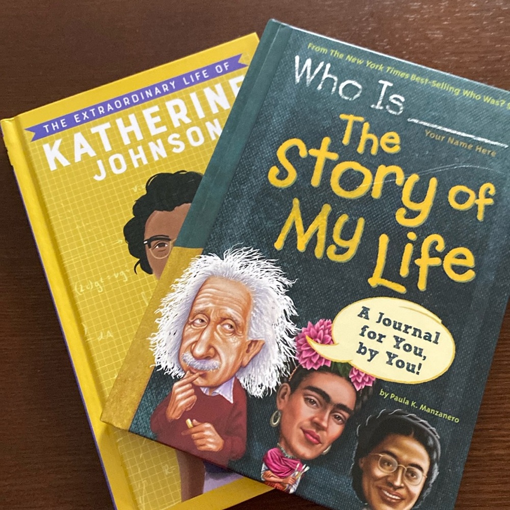 2 Hardcover Books Ages 7+